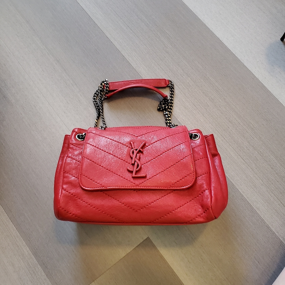 Saint Laurent ysl Nolita Flap Double Shoulder Bag